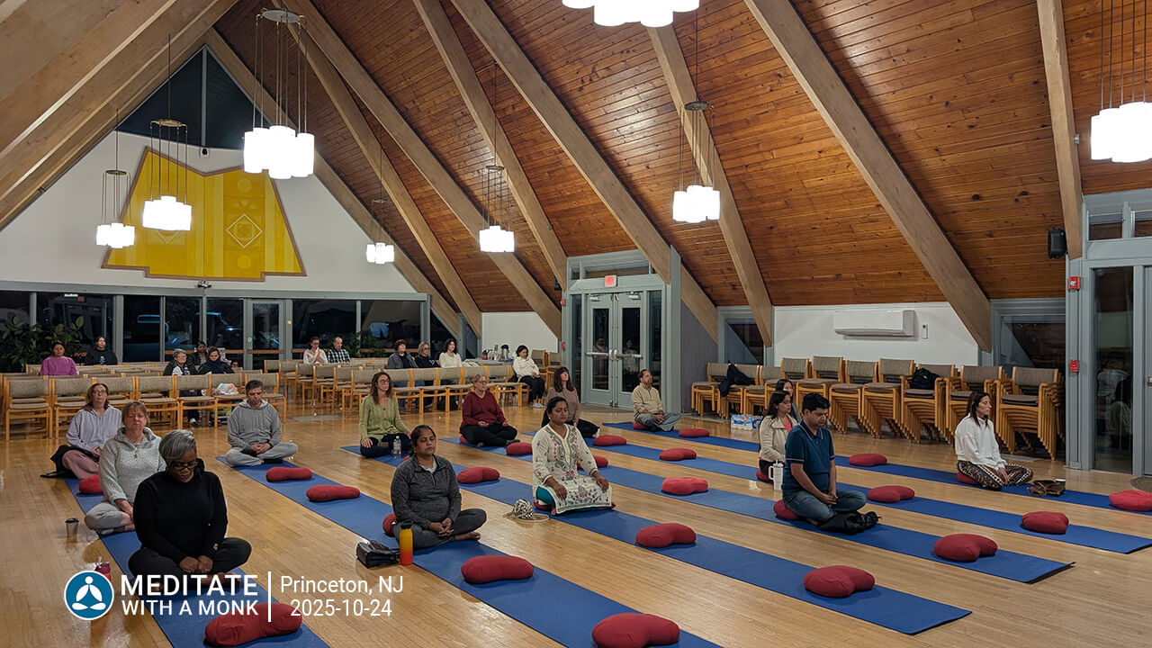 Meditate With A Monk - Princeton - 3