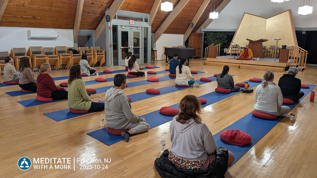 Meditate With A Monk - Princeton - 4