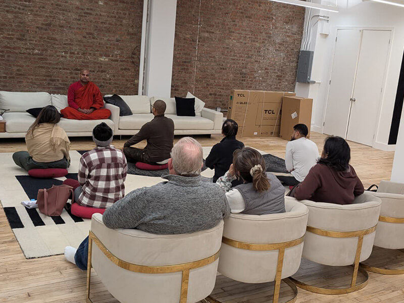 Meditate With A Monk - Meditation In NYC
