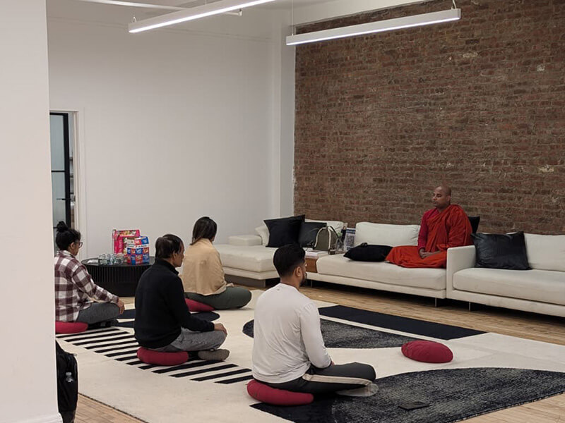 Meditate With A Monk - Manhattan